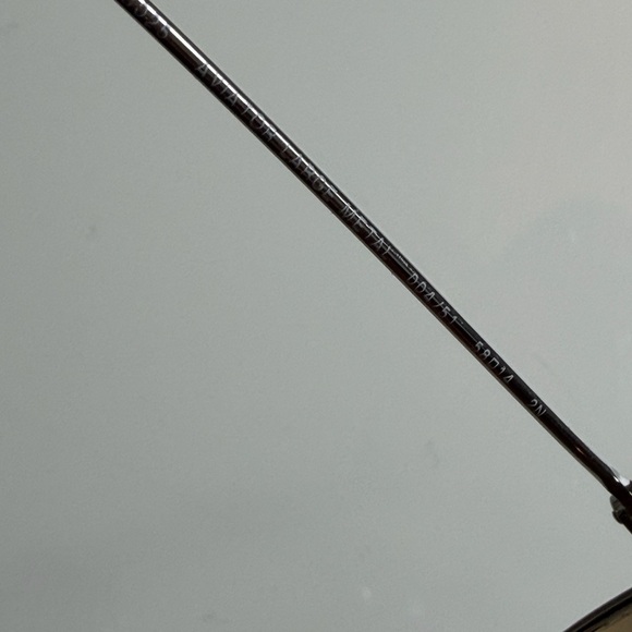 Ray-Ban Aviator Sunglasses - Brown Gradient Lenses, Dark Metal Frame - Picture 3 of 3